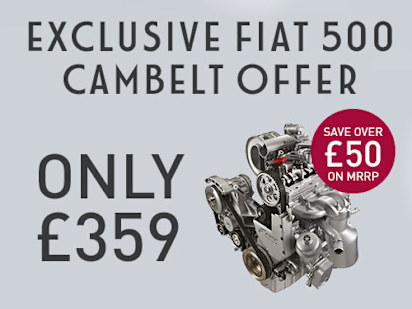 Fiat 500 cambelt clearance