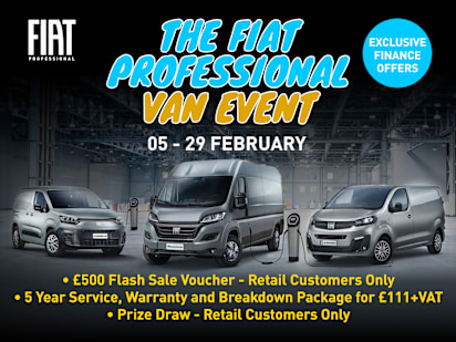 New Fiat Professional Van Offers Kent and Berkshire Thames Fiat