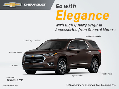 Aljomaih Automotive Saudi Arabia Traverse Accessories