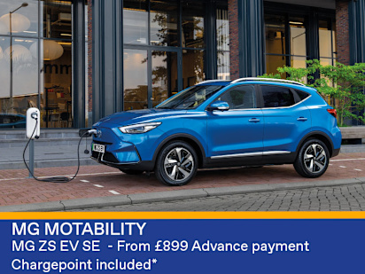 MG ZS EV Motability Offer MG Motability RRG MG Stockport