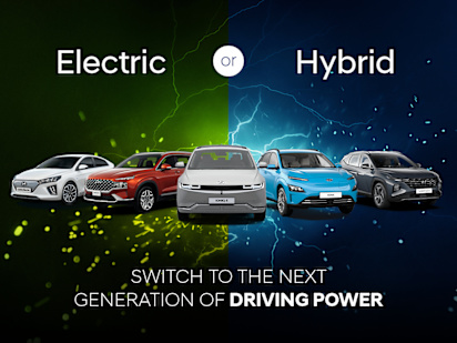 Hyundai hybrid deals electric car