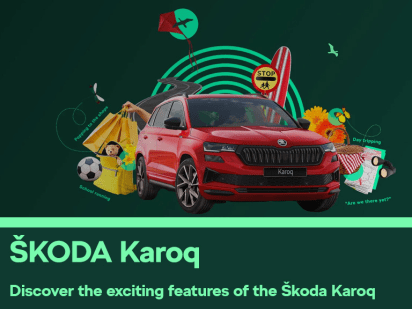 The ŠKODA KAROQ SPORTLINE: dynamic top-of-the-range model - Škoda