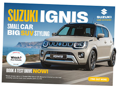 Suzuki Ignis Hertfordshire Bedfordshire Anthony Betts