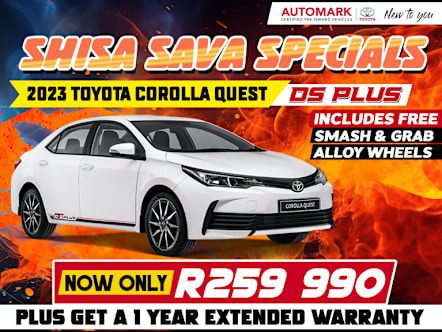 2023 Toyota Corolla Quest DS Plus – R259 990