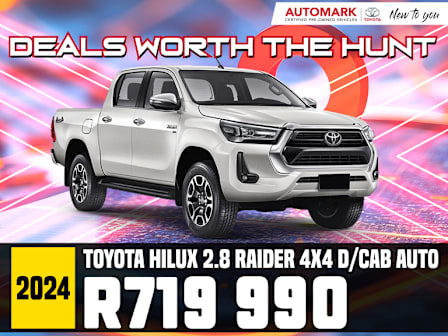 2024 Toyota Hilux 2.8 Raider 4x4 DCab Auto