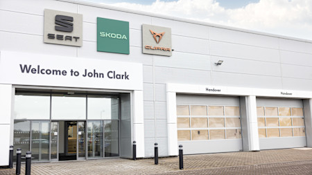 Entrance to the new Broomhill Road Dealership