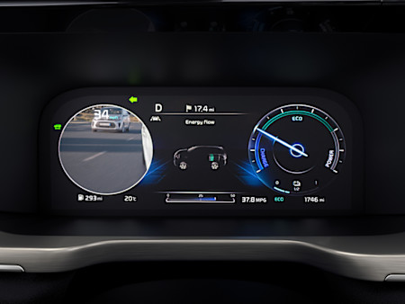 Kia Sorento Blind-Spot View Monitor (BVM) (only available on the ‘4’ grade)