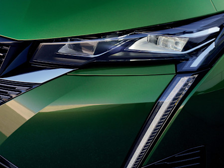 New Peugeot 308 Front Lights