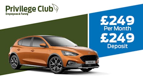 All New Ford Focus 2019 75 Active X Privilege Voucher Ellesmere