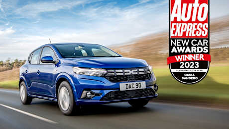 Dacia Double! Sandero and Jogger win big at the Auto Express New Car Awards 2023
