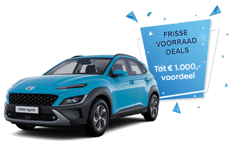 Hyundai KONA Hybrid - Frisse voorraad actie - Hyundai Wittenberg