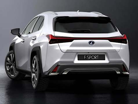 Lexus UX Interior and exterior - urban artistry