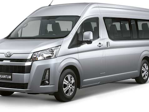 TOYOTA QUANTUM BUS INTERIOR AND EXTERIOR OVERVIEW