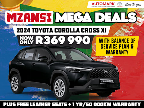 2024 Toyota Corolla Cross XI – R369 990
