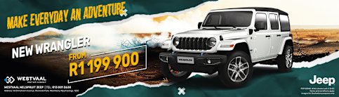 New Wrangler From R1 199 900