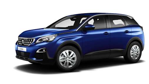 Peugeot 3008 blauw