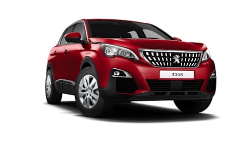 Peugeot 3008 SUV rood