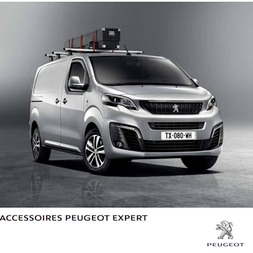 Brochure accessoires Peugeot Expert