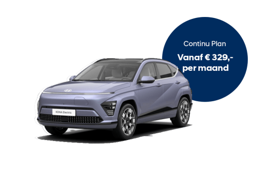 Hyundai Continu Plan - KONA Electric 2023 actie - Hyundai Wittenberg