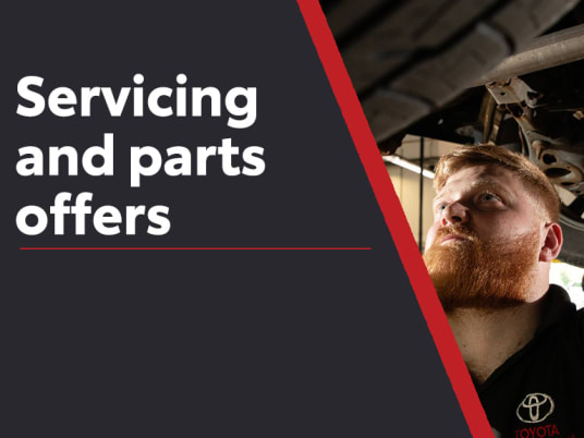 RRG Toyota Servicing & Parts Offers