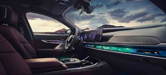 Hệ thống nội thất sang trọng của 7 series