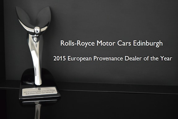 Rolls Royce 2015 European Provenance Dealer of the year Rolls Royce 2015 European Provenance Dealer of the year