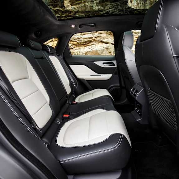 f pace back seats