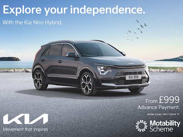The Kia Niro Hybrid Motability
