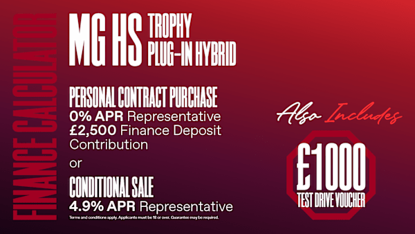 Finance Quote MG HS Trophy Plug-in Hybrid