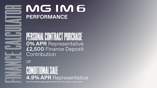 Finance Quote MG IM6 Performance