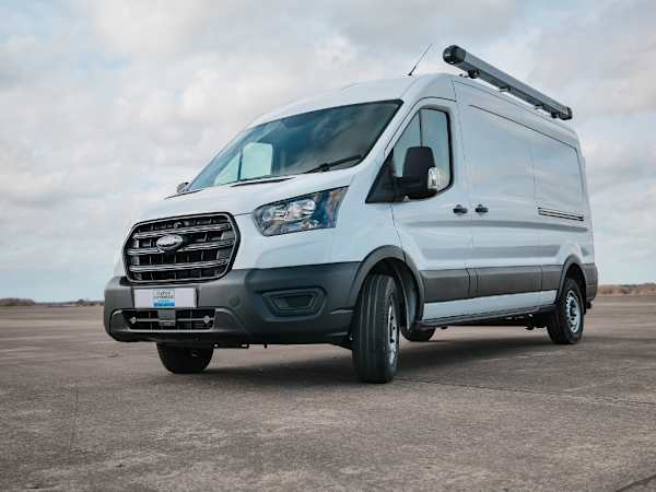 New ford transit tipper clearance