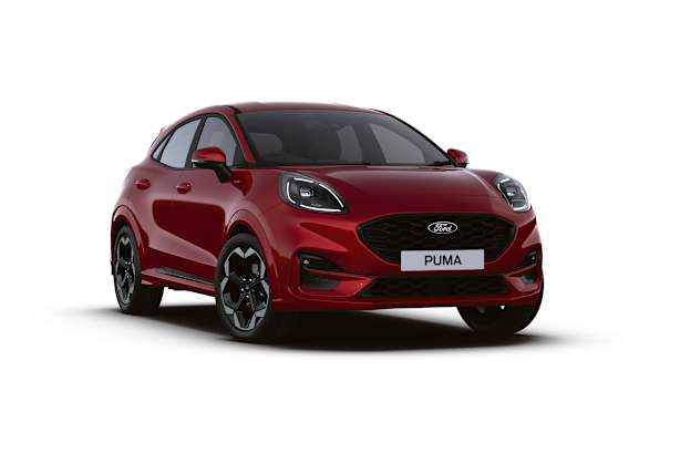 Ford Puma ST Line X in Fantastic Red