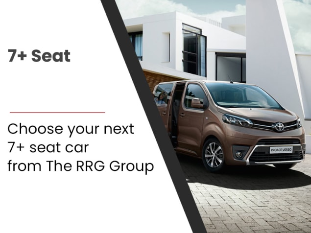 Buy your next Seven plus seat car from The RRG Group