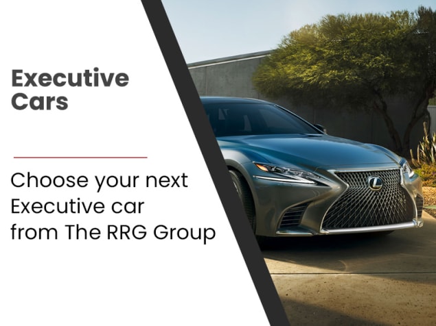 Buy your next Executive car from The RRG Group