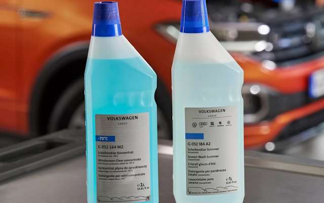 Volkswagen Genuine summer and winter screenwash – seasonal checks at Camerons Volkswagen, Perth