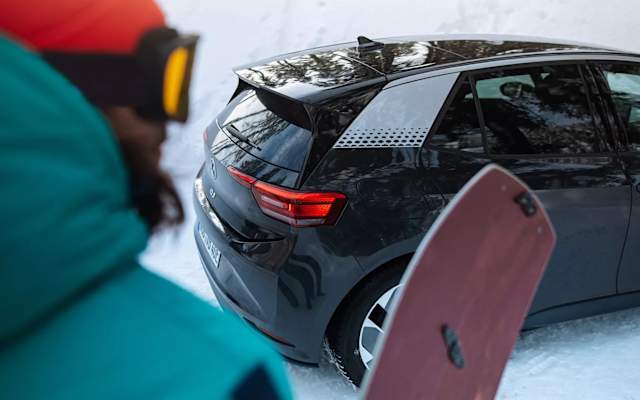 Volkswagen ID.3 in winter snow – seasonal checks at Camerons Volkswagen, Perth
