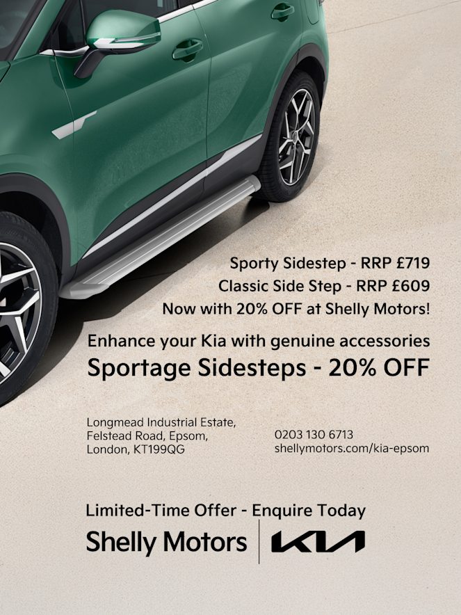 Kia Epsom Sportage side steps