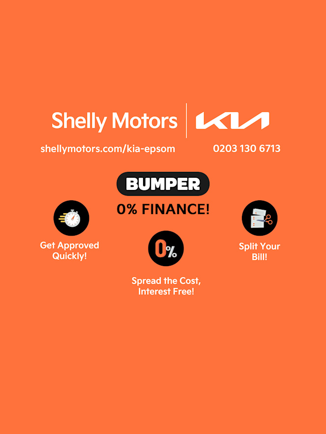 Shelly Motors Kia Bumper Finance