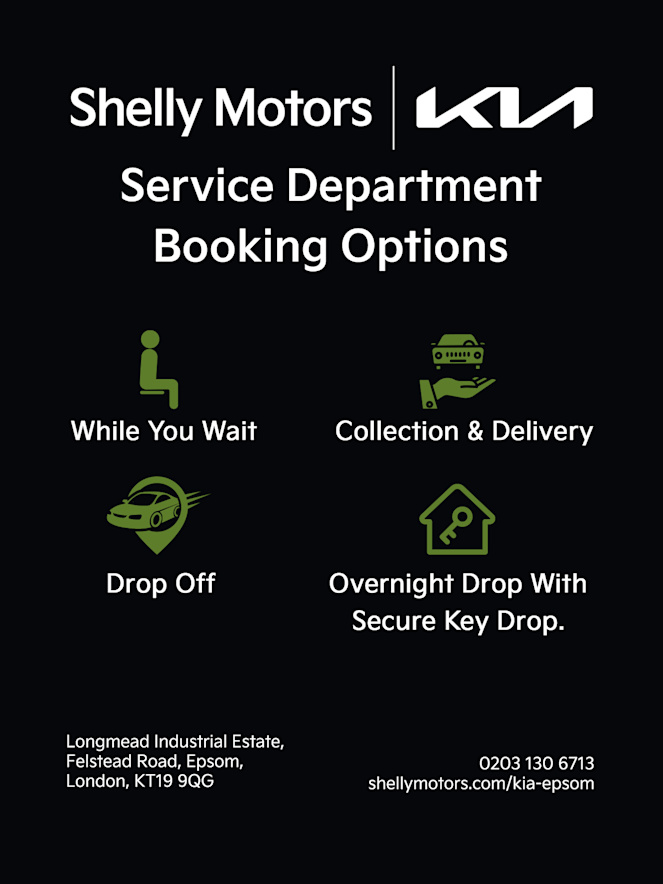 Shelly Motors Service Booking Options