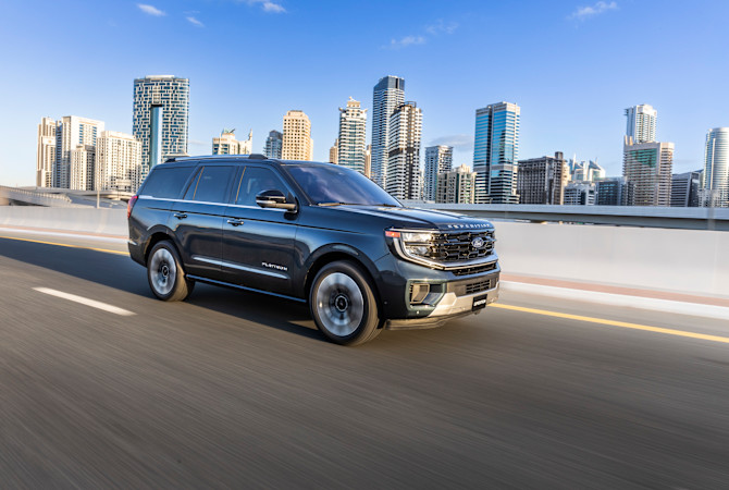 Suspension for a powerful SUV