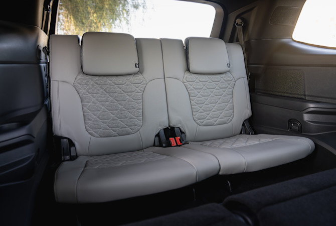 A Third Row With Real Room