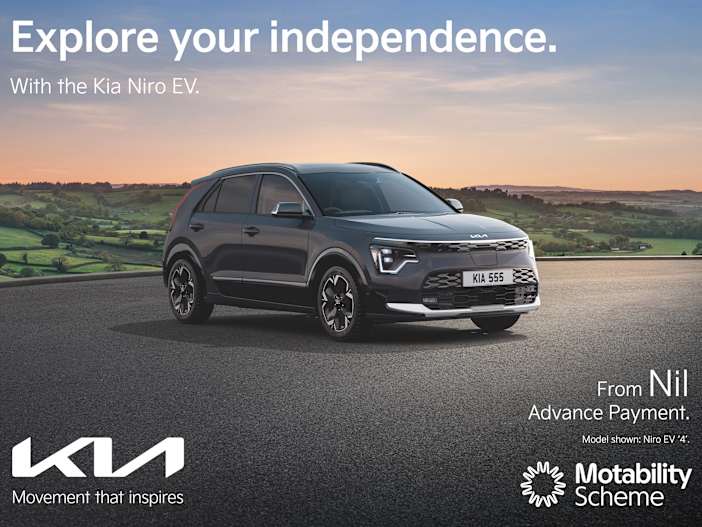 Motability offer the Kia Niro EV