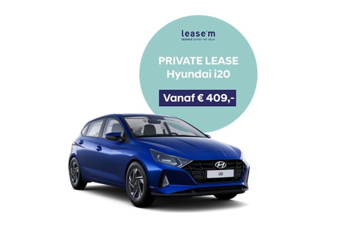 Hyundai i20 - Private lease actie - Hyundai Wittenberg