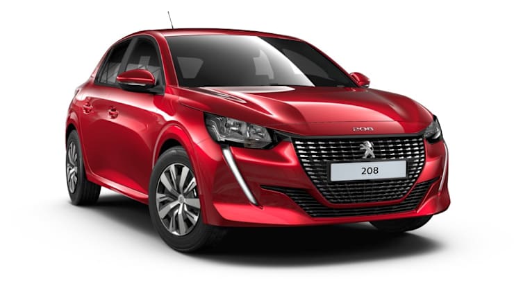 Nieuwe Peugeot 208 rood
