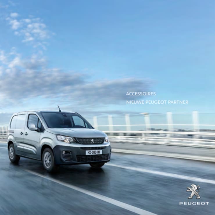 Brochure accessoires Peugeot Partner