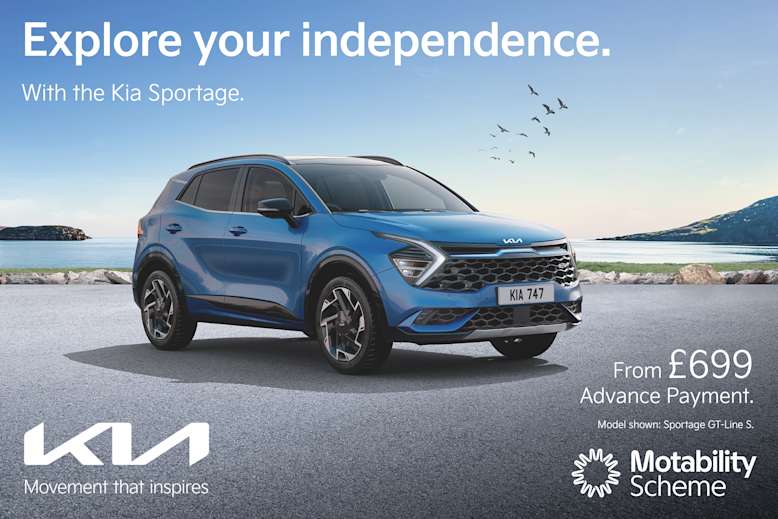 Kia Sportage on Motability