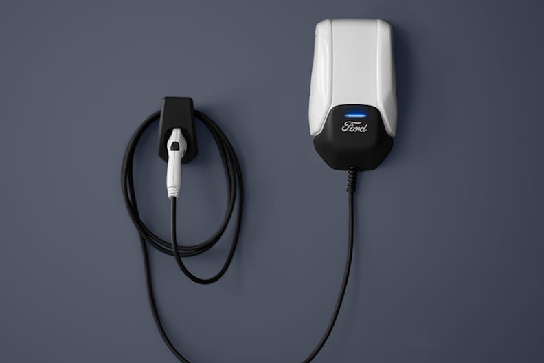 Ford Pro wall box charging for electric vehicles