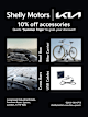 10% off all Kia Shelly Motors accessories
