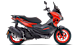 Aprilia SR GT 125 Sport rouge