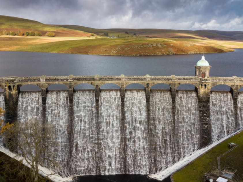 EV charging available at Elan Valley Visitor Centre